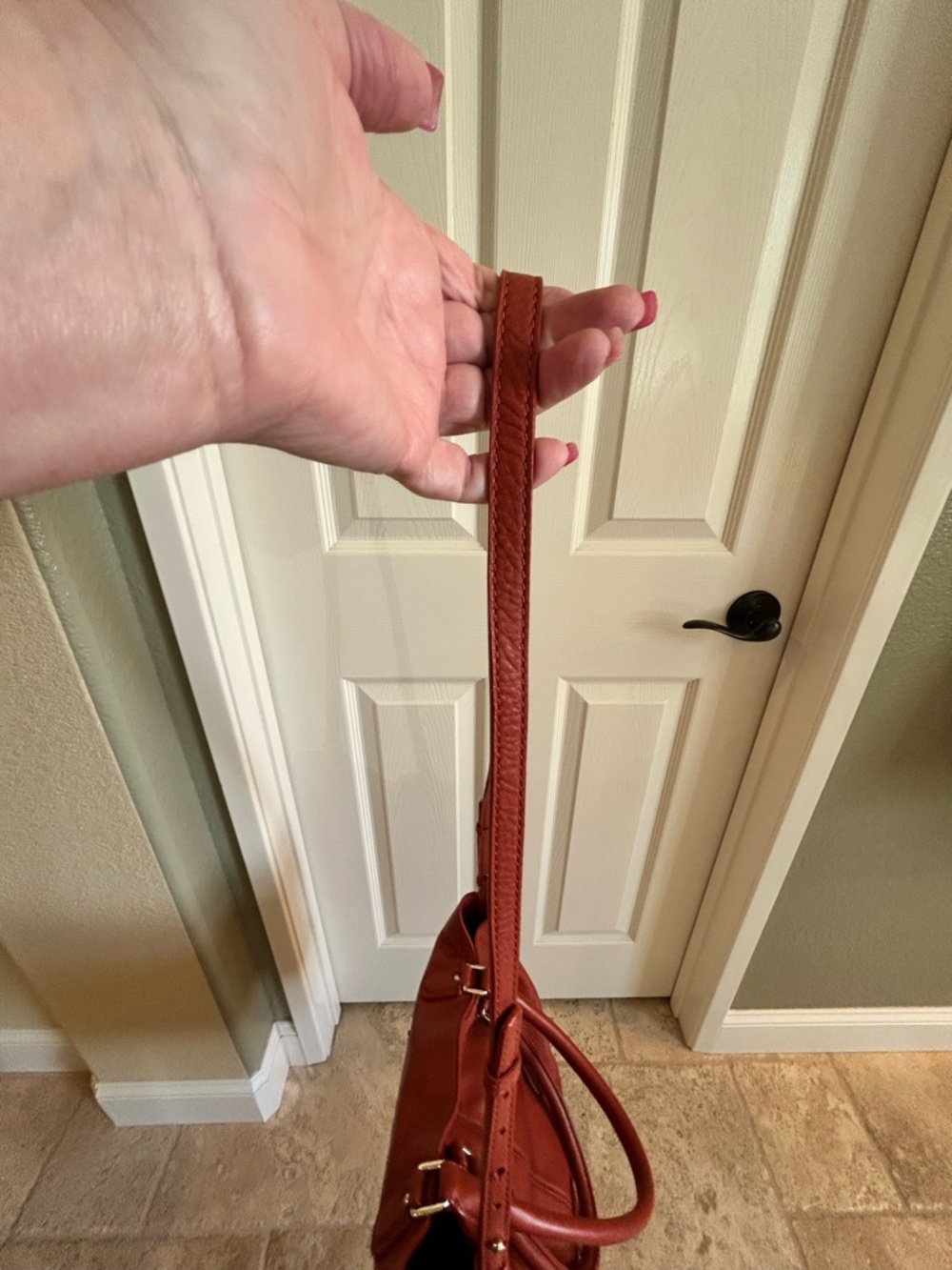 Cole Haan Burnt Orange Leather Tote 🍁🍊 - Picture 14 of 16